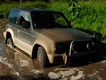 Car in Mud